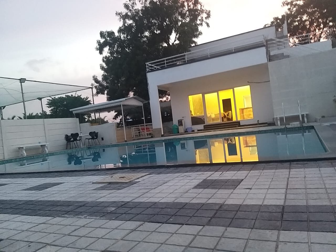 Luxury Villa Pool — Luxury Villa in Madhapur, Hyderabad